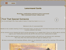 Tablet Screenshot of lenormand1.com